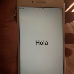 iPhone 7+ 128 gb gold